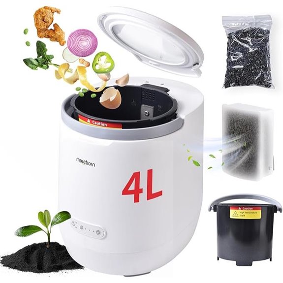 Electric Composter for Kitchen Countertop Food Recycler