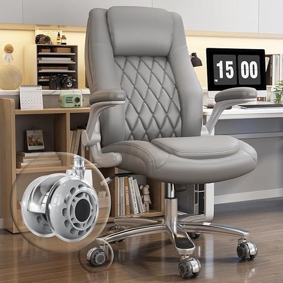 GYI O205P Executive Office Chair with Lumbar Support
