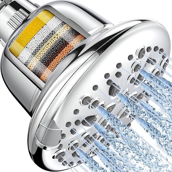 Cobbe Filtered Shower Head with 7 Modes