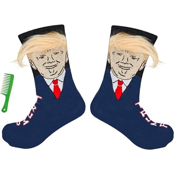 T Legend Funny MAGA Socks for Donald Supporters