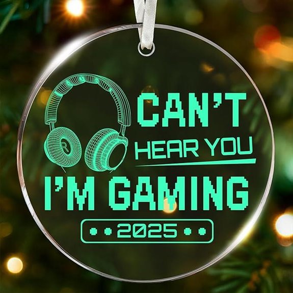 Gaming Ornaments for Christmas Tree - Gamer Gifts