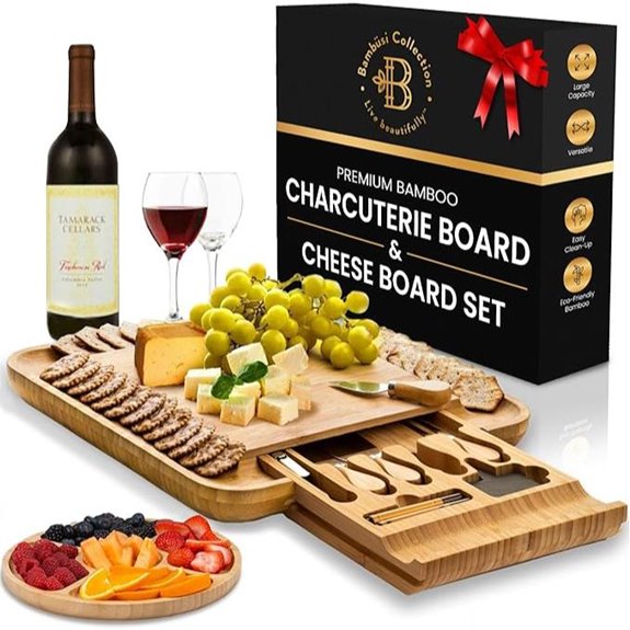 Charcuterie Board Gift Set with Knife Set