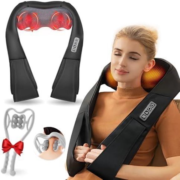 Shiatsu Neck and Back Massager with Heat