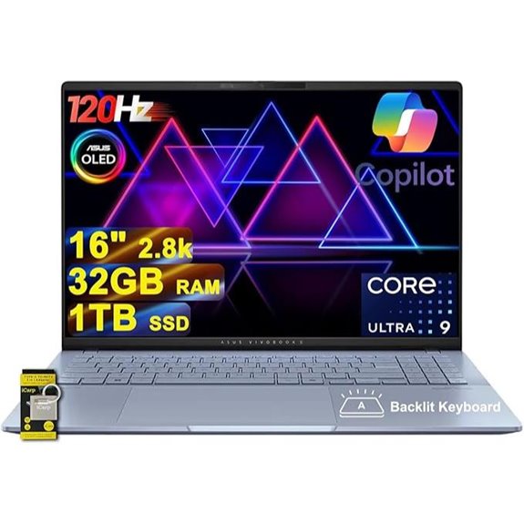 ASUS Vivobook S16 OLED Laptop 32GB RAM 1TB SSD