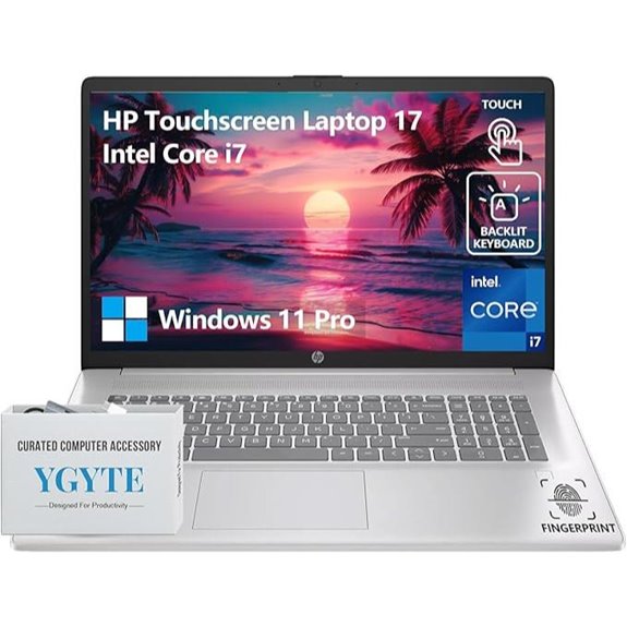 HP 17 Touchscreen Laptop i7 64GB RAM 2TB SSD