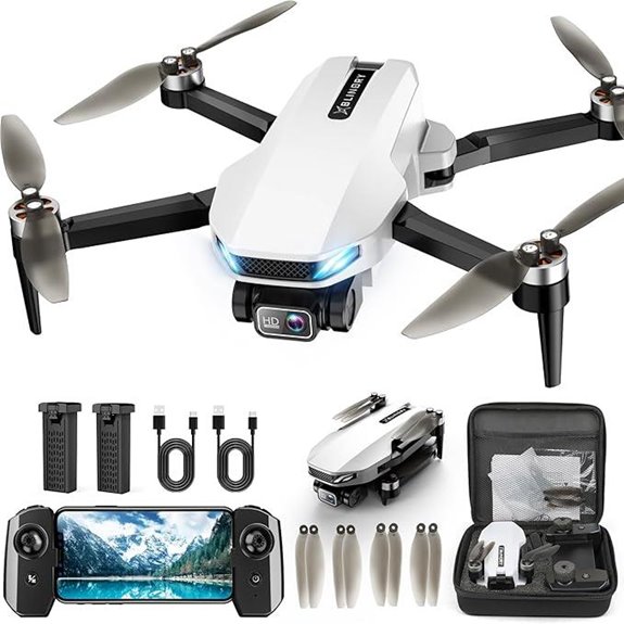 GPS Drone with Camera 2K HD Foldable 5G FPV