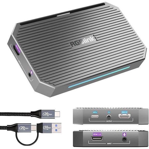 4K60 HDMI & USB 3.1 Game Capture Card for Streaming