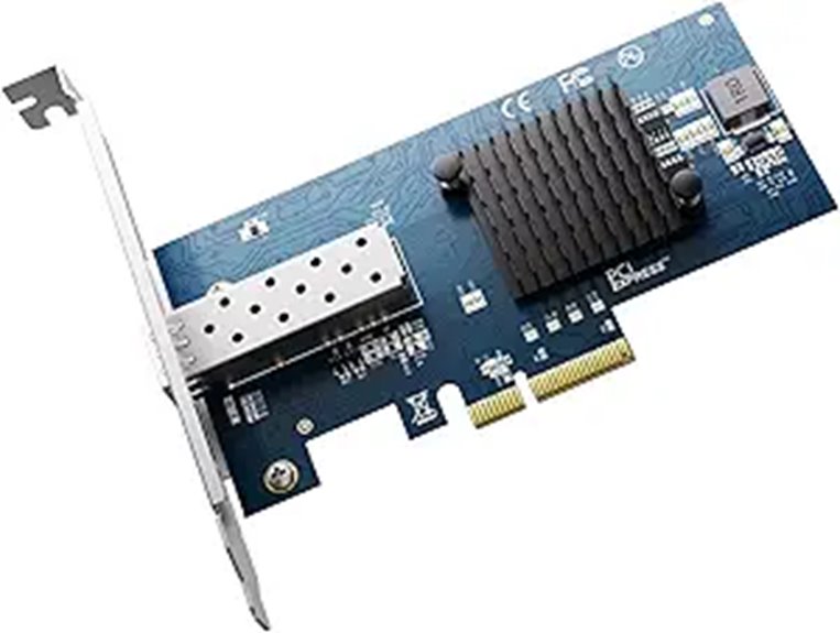 10 Gbps PCIe NIC Network Card with SFP+ Port