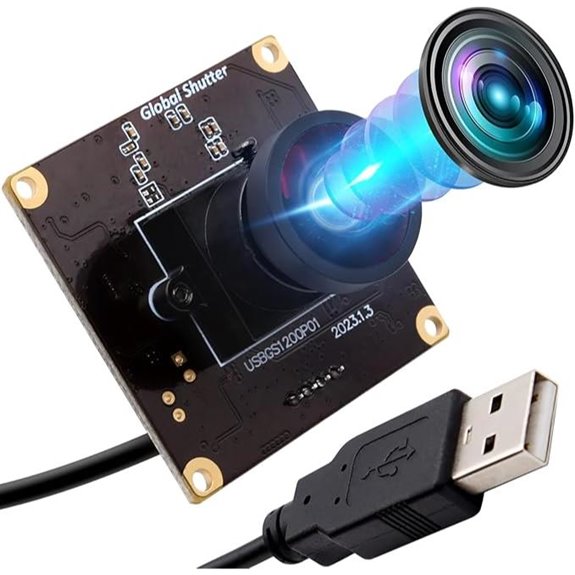 Global Shutter USB Camera 90fps for Raspberry Pi