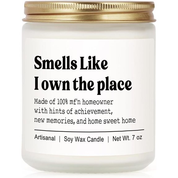Niyewsor Housewarming Candle Gift (7oz)