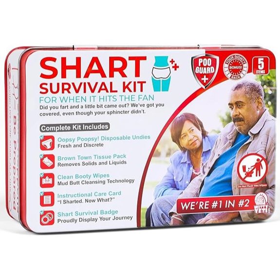 Funny Shart Survival Kit Prank Gift Set