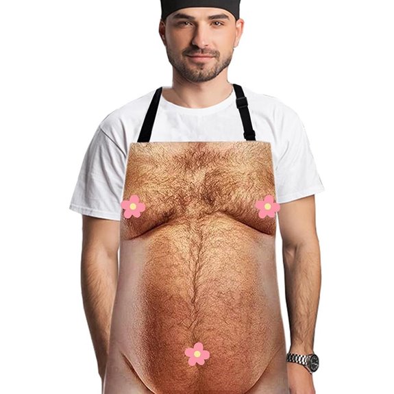 Funny Gag Gifts Belly Apron for Men
