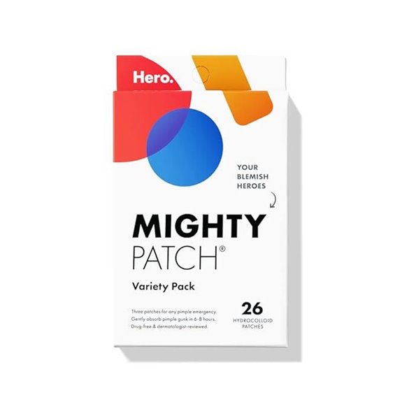 Mighty Patch Variety Pack Hydrocolloid Acne Patches