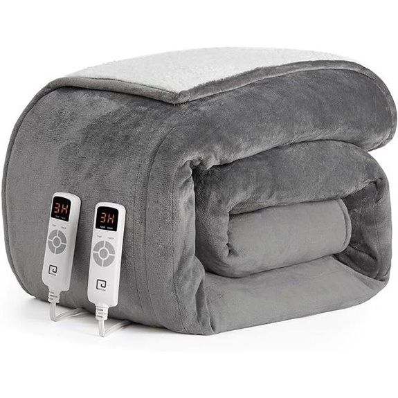 EHEYCIGA King Size Heated Electric Blanket