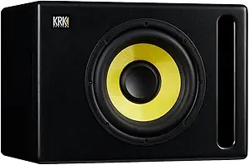 KRK S10.4 S10 Generation 4 10 160 Watt Powered Studio Subwoofer