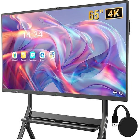 Smart 75-Inch 4K Wireless Interactive Whiteboard
