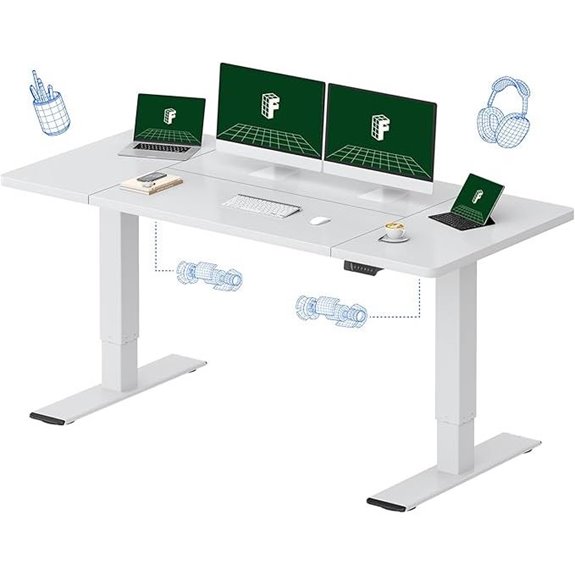 FLEXISPOT 71x32 Inch Dual Motor Electric Desk