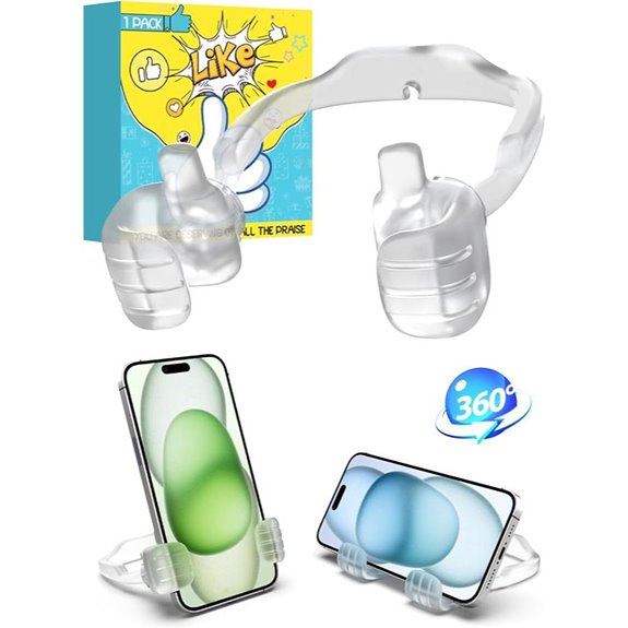 Thumbs Up Lazy Phone Stand for Desk