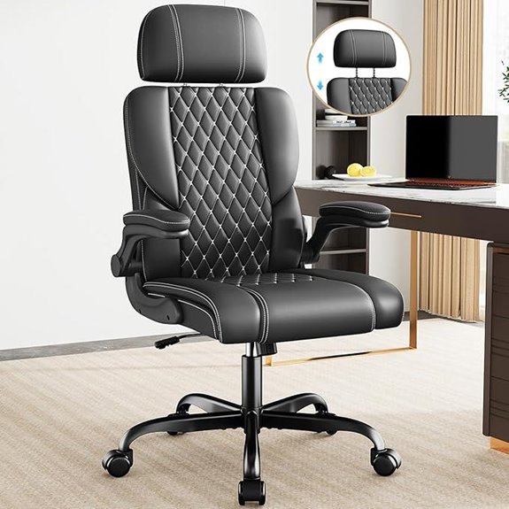 Sytas Executive Leather Office Chair with Adjustments