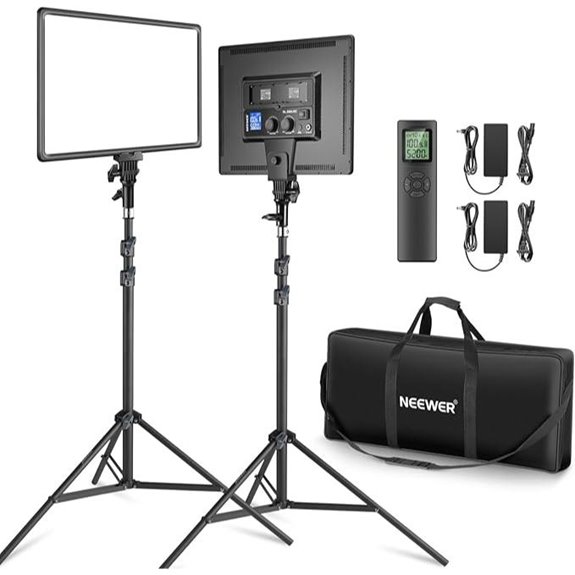 Neewer 18 LED Video Light Kit with Tripods