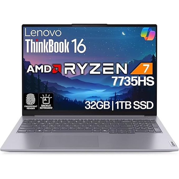 Lenovo ThinkBook 16 G7 Business Laptop (16” Ryzen 7)