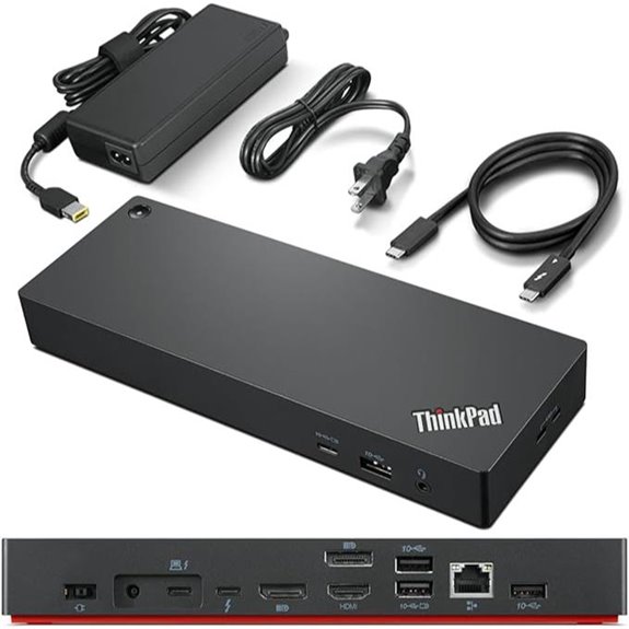 Lenovo ThinkPad Thunderbolt 4 Dock with 4 Displays