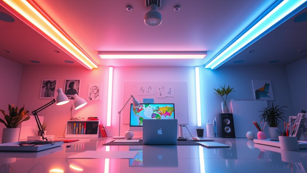 lighting quality and features