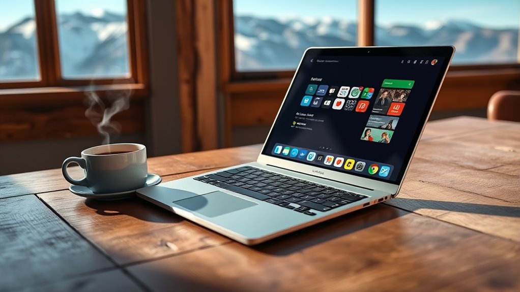 long lasting travel laptop features