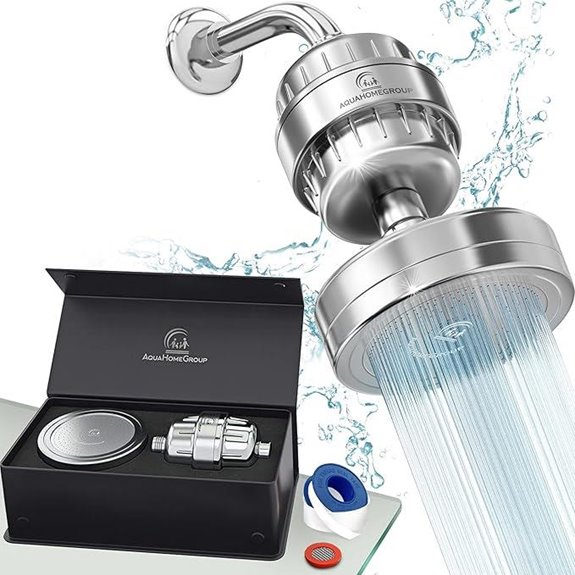 AquaHomeGroup Luxury Filtered Shower Head Set