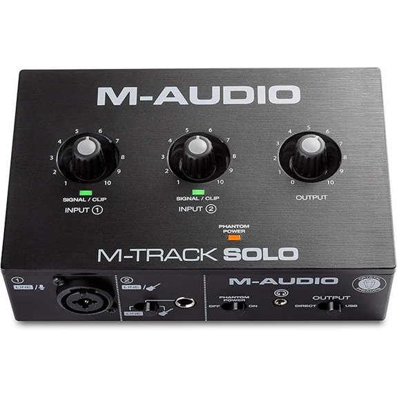 M-AUDIO M-Track Solo USB Audio Interface