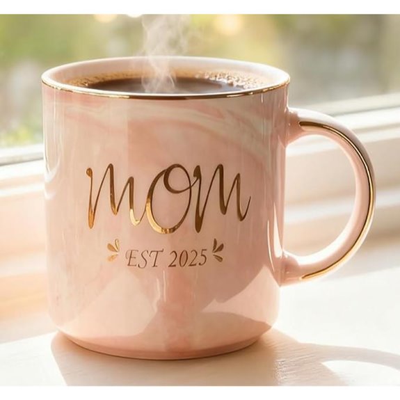 Mecai New Mom Coffee Mug - Pregnancy Announcement Gift