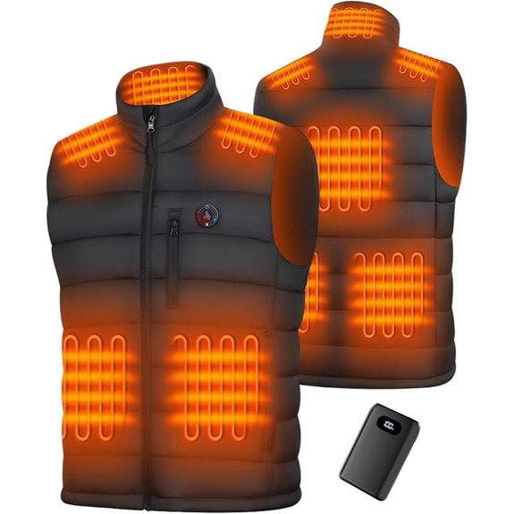 Heated Vest for Men with 20000mAh Battery Pack