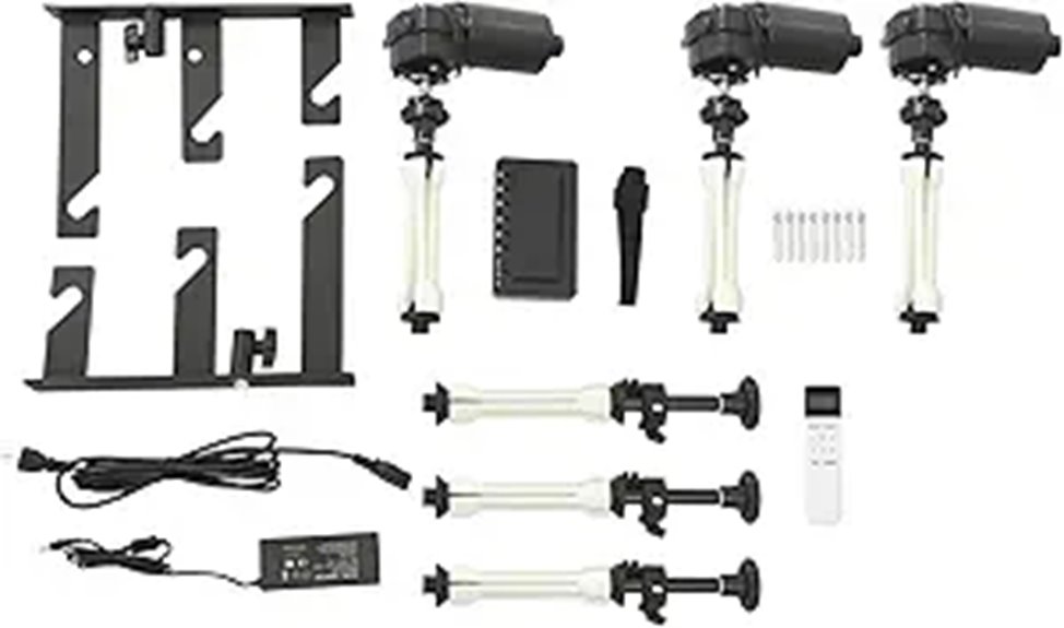 Motorized Photography Background Support System