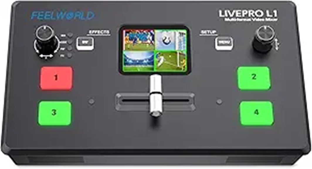 FEELWORLD LIVEPRO L1 V1 Multi-Camera Video Switcher
