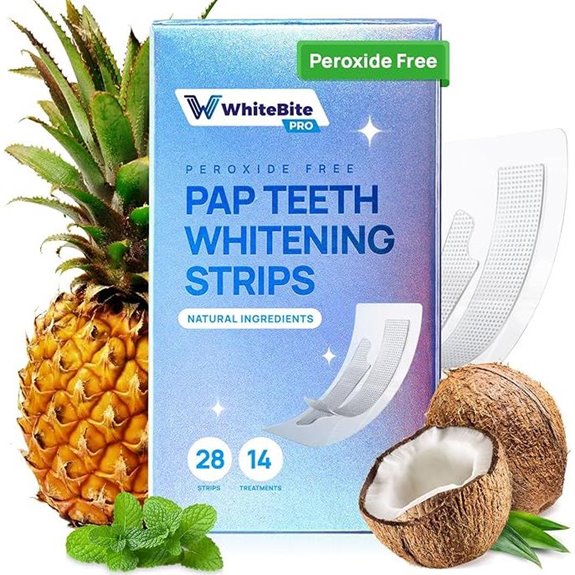 Whitebite Pro Natural Pap Teeth Whitening Strips