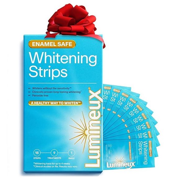 Lumineux Teeth Whitening Strips Kit - 9 Treatments