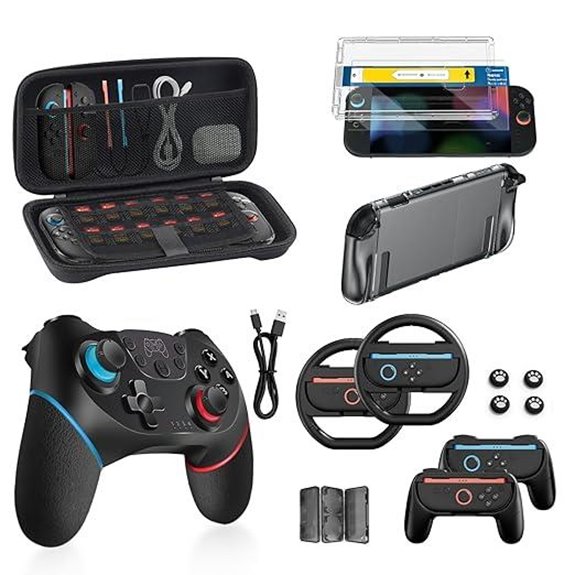 Switch 2 Accessories Bundle for Nintendo (16-in-1)