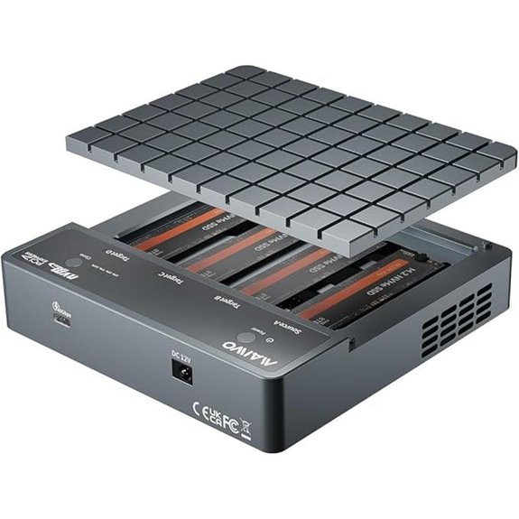 MAIWO 4-Bay NVMe SSD Enclosure with USB4