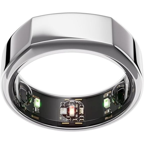 Oura Ring Gen3 Heritage - Silver - Size 8