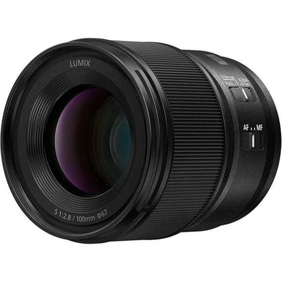 Panasonic LUMIX Full Frame Camera Lens S 100mm F2.8 Macro - S-E100