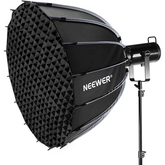 NEEWER Parabolic Softbox Kit for Studio Lighting