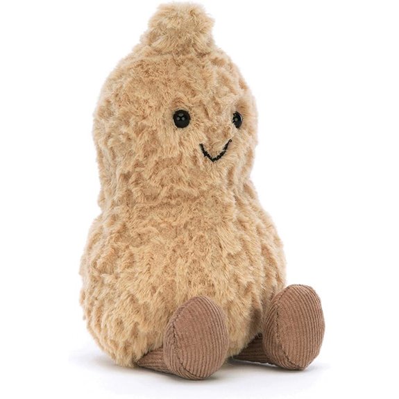 Jellycat Amuseables Peanut Stuffed Toy (6 inches)