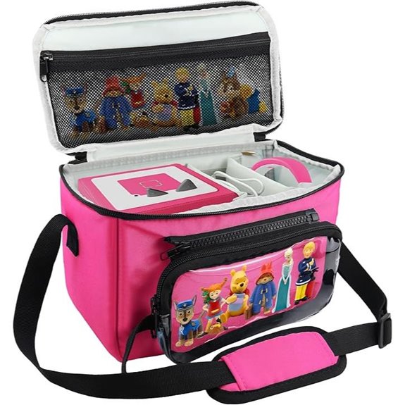 Toniebox Carrying Case and Travel Accessories (Pink)