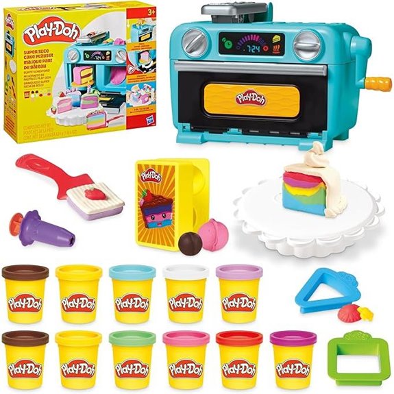 Play-Doh Super Slice Cake Playset with Accessories