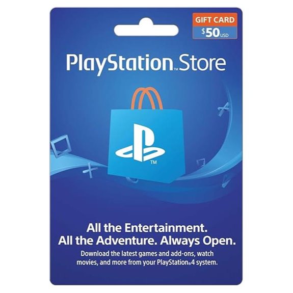Sony PlayStation 50 dollar live card for the Playstation Network