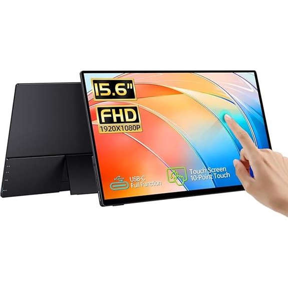 15.6 Portable Touchscreen Monitor with HDMI & USB-C