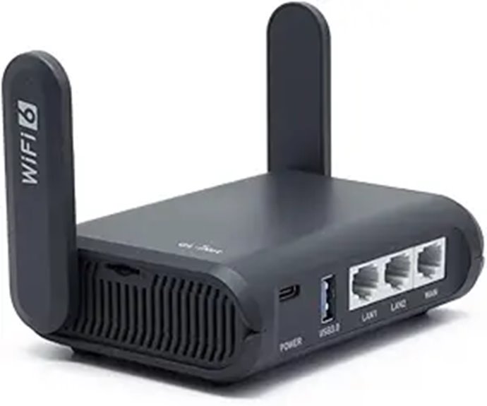 GL.iNet AX1800 Portable Wi-Fi 6 Travel Router