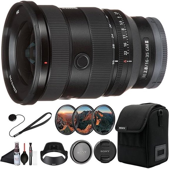 professional wide angle zoom lens
