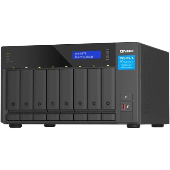 QNAP TVS-h874-i5 NAS with 32GB RAM