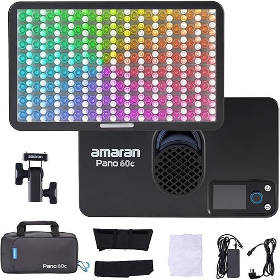 Amaran Pano 60c RGBWW Video Panel Light Kit